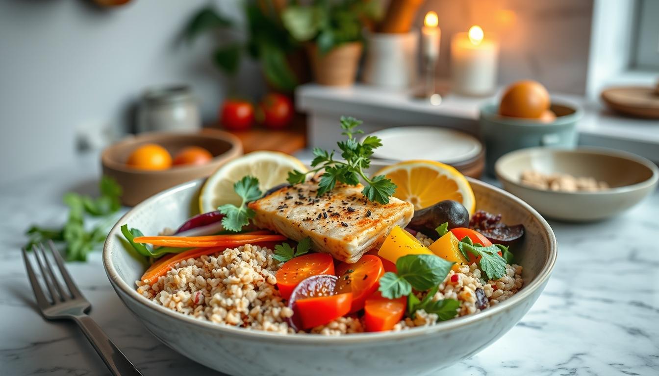 Freshly baked homemade cake in a kitchen setting